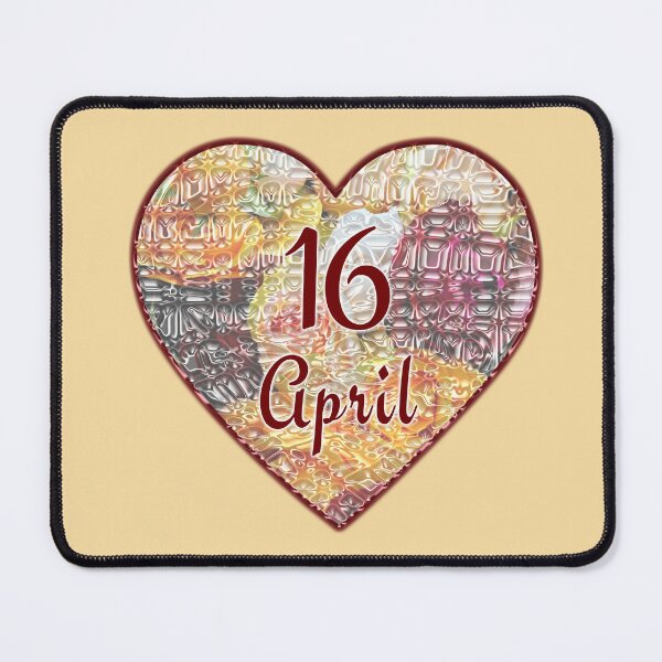 Item preview, April 16 - Birthday & Anniversary - Abstract Rose Heart designed and sold by Myriel-Myriel.