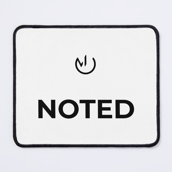 Item preview, Noted – Funny Passive Aggressive Office Humor designed and sold by mostly_offline.