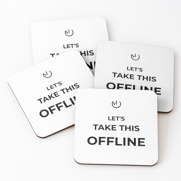 Item preview, Let’s Take This Offline – Funny Corporate Meeting Humor designed and sold by mostly_offline.