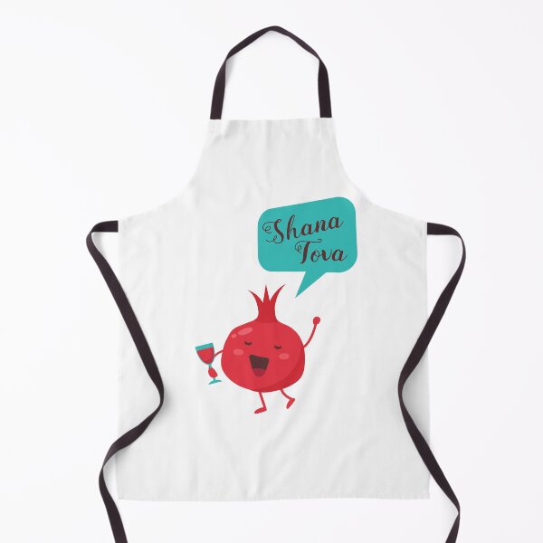 Item preview, Cute Shana Tova Pomegranate Rosh Hashanah Kawaii Fruit Design designed and sold by CozyMomDesigns.