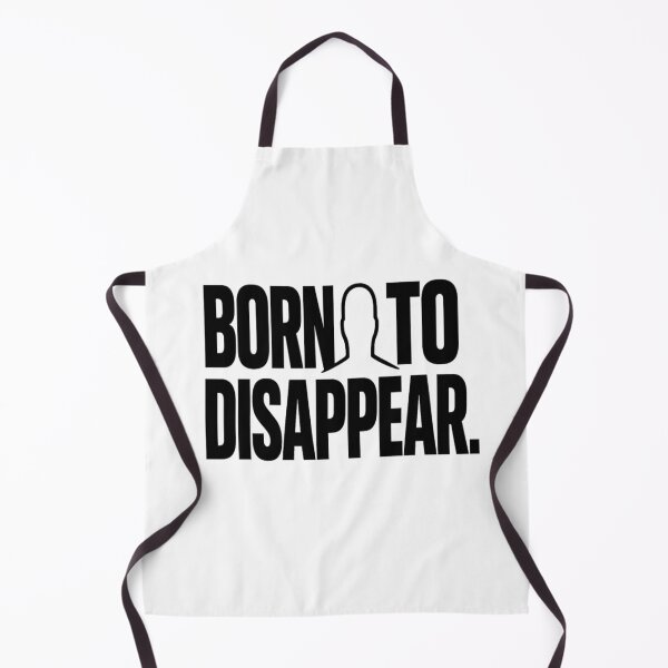 Item preview, BORN TO DISAPPEAR. Introvert Humor Typography Shirt designed and sold by POD DYNASTY.