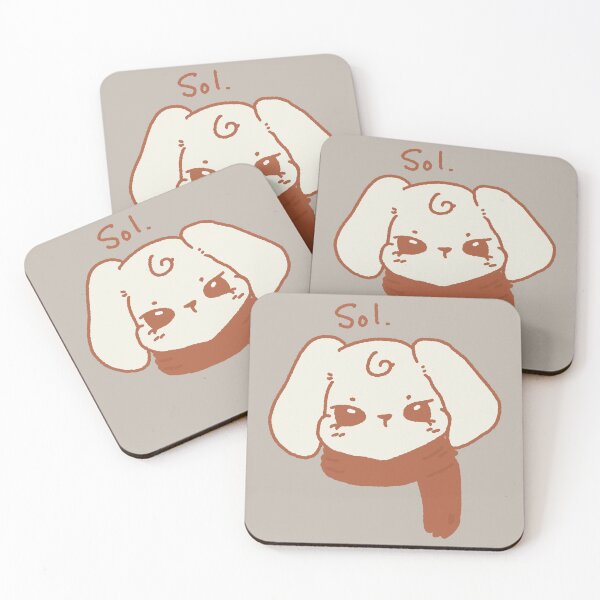 Item preview, Meet Sol the happy doggo. designed and sold by MAMOSHOTFACTORY.