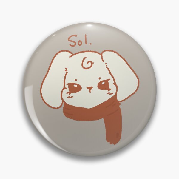 Item preview, Meet Sol the happy doggo. designed and sold by MAMOSHOTFACTORY.