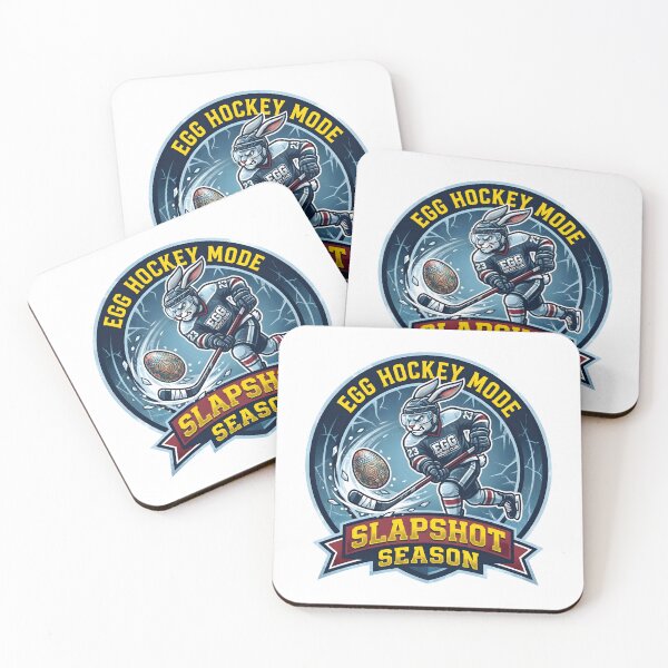 Item preview, Easter Hockey Bunny Shirt – Slapshot Egg Graphic Tee designed and sold by relso.