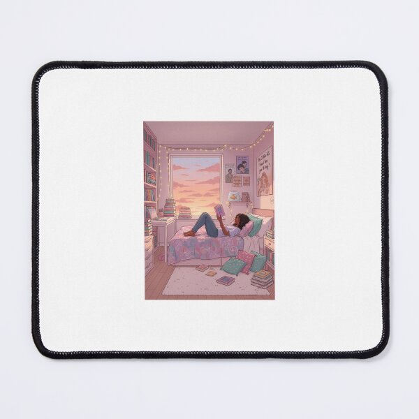 Item preview, Cozy reader: teen vibe room designed and sold by SoftUrbanArt.