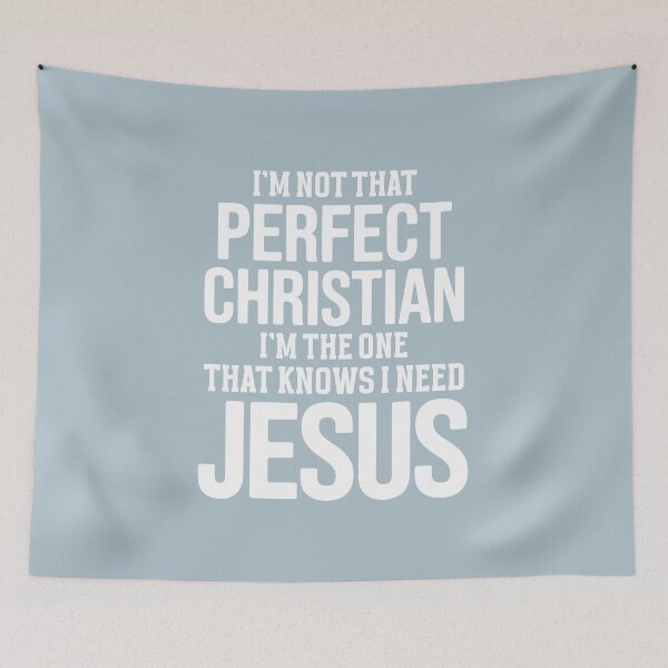 Item preview, I’m Not That Perfect Christian Phone Case Shirt Faith Gift for Her, I’m Not That Perfect Christian Journal Aesthetic Gift for Her, Christian Faith Quote Blanket Cozy Faith Based Gift Idea designed and sold by Noe Mill.