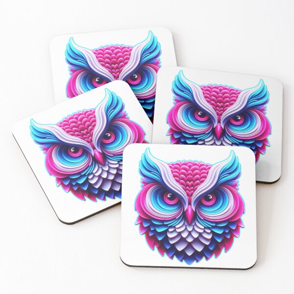 Item preview, Colorful Owl designed and sold by Miscelenious.