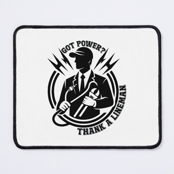Item preview, Got Power Thank A Lineman - Electrician Utility Trade Pride designed and sold by FuzionRaptor.