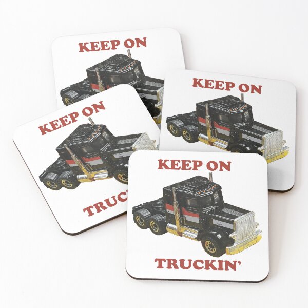 Item preview, Keep On Truckin' Distressed Toy Big Rig designed and sold by russellglantz.