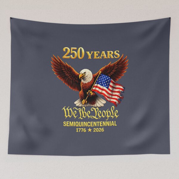 Item preview, 250 Anniversary USA Patriotic Eagle 4th of July  designed and sold by gear-posters.