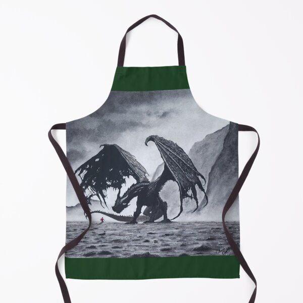 Item preview, FEAR II - Charcoal Dragon & Tiny Warrior designed and sold by Chris Ott Creates.