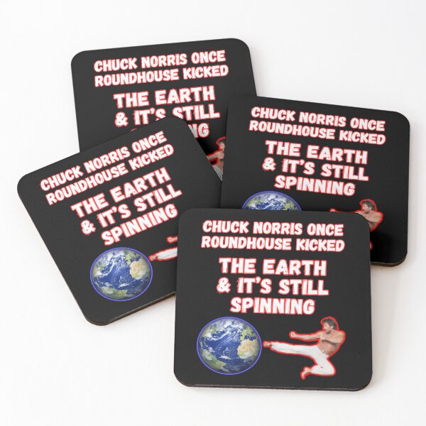 Item preview, Chuck Norris Roundhoude Kick designed and sold by WoodburyLake.