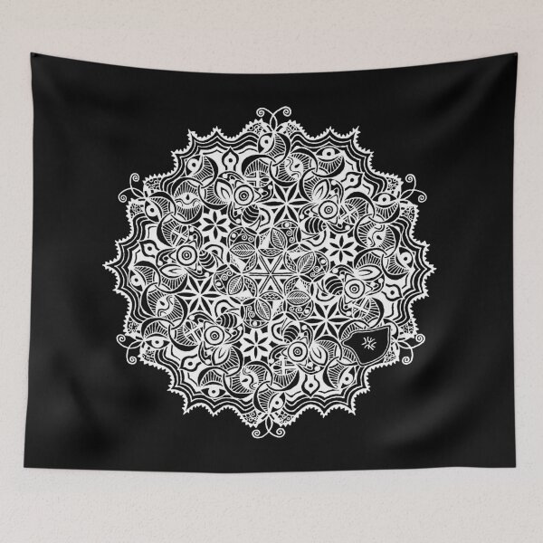 Item preview, "Tiamat" (hand drawn inverted) designed and sold by Zalciolunkis.