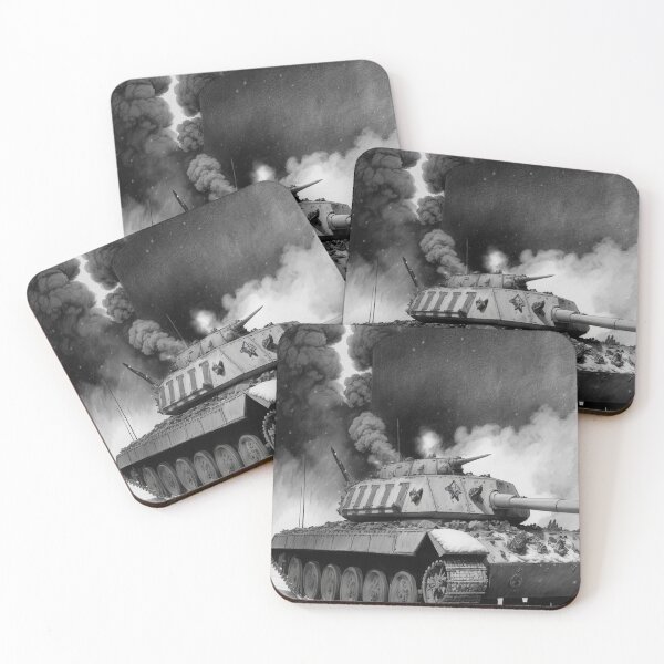 Item preview, Tank on the Battlefield designed and sold by IosArt.