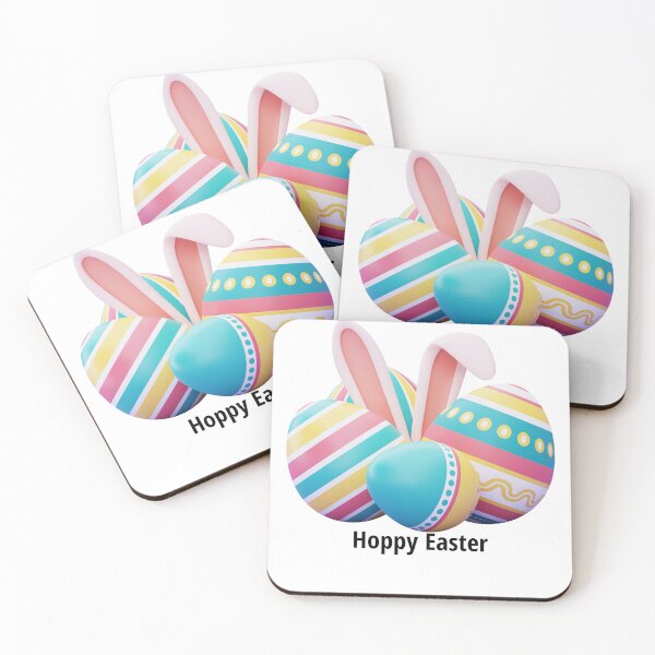 Item preview, Cute Hoppy Easter Bunny Eggs Pastel Spring Design designed and sold by CozyMomDesigns.