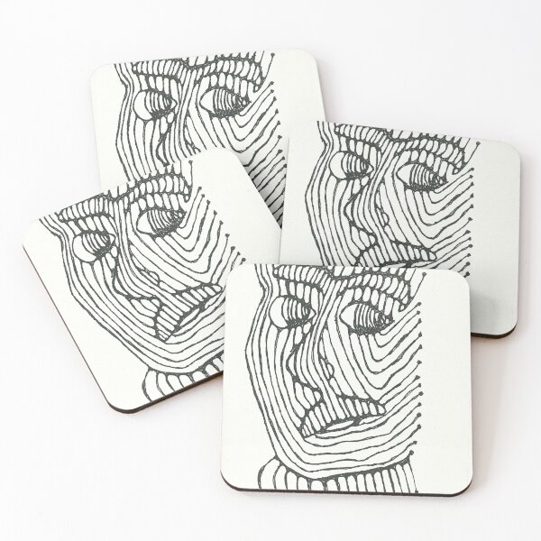 Item preview, CONTOUR BLACK & WHITE designed and sold by KolbStudios.
