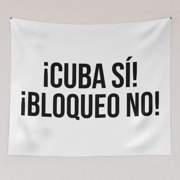 Item preview, Cuba Si Bloqueo No designed and sold by Eh Plus Designs.