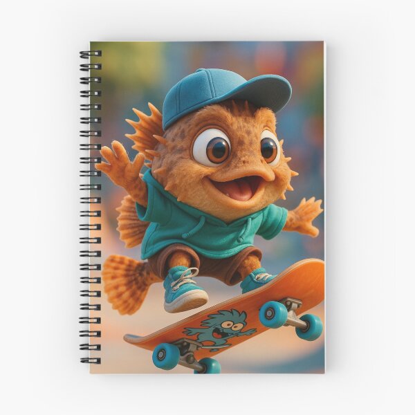 Item preview, Skater Sculpin Fish  designed and sold by Sillytoe.