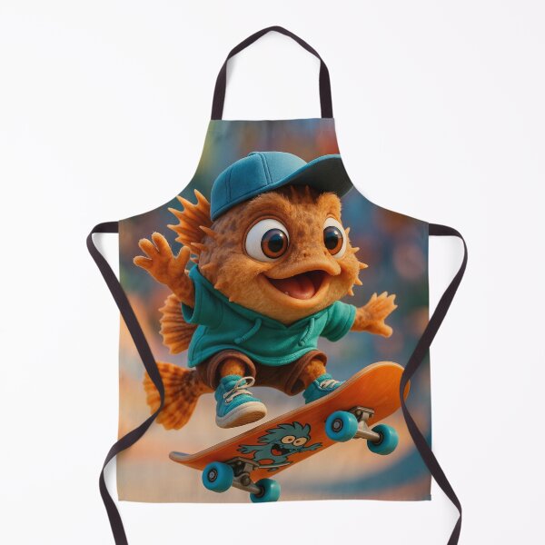 Item preview, Skater Sculpin Fish designed and sold by Sillytoe.