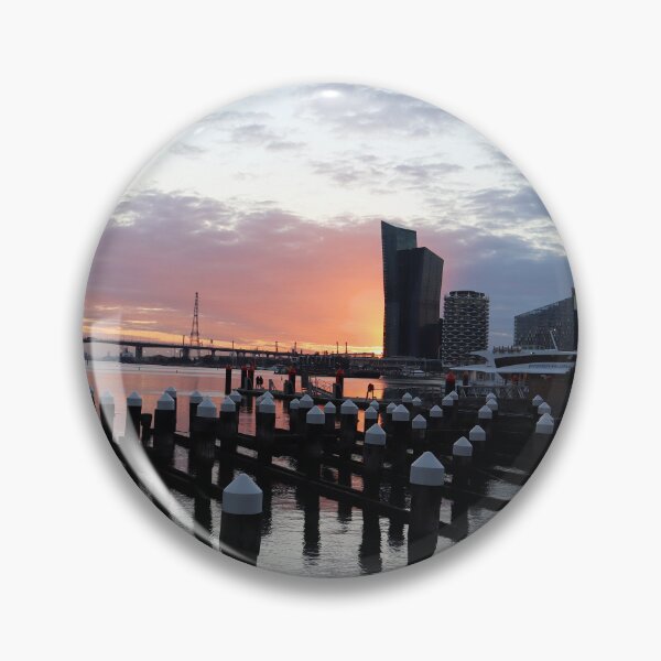 Item preview, Sunset at Central Pier Docklands, Melbourne April 2025 designed and sold by Lauren Elizabeth Photograhy AU.