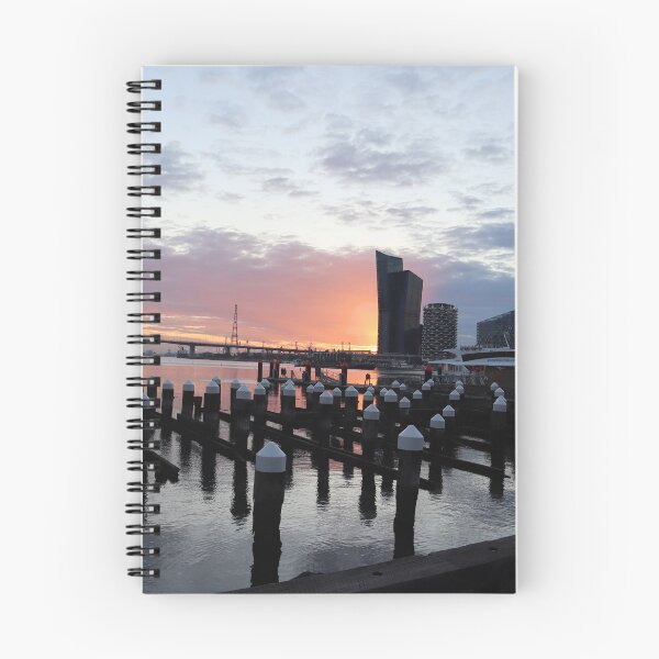 Item preview, Sunset at Central Pier Docklands, Melbourne April 2025 designed and sold by Lauren Elizabeth Photograhy AU.