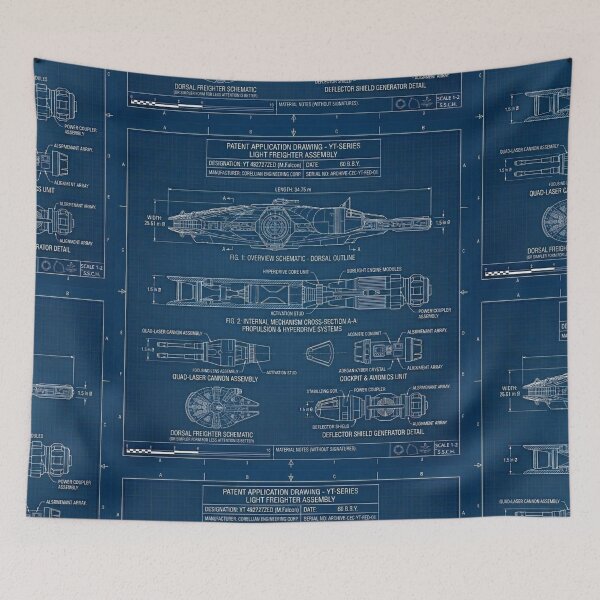 Item preview, Starship blueprint YT-1300 designed and sold by Rex Vox.
