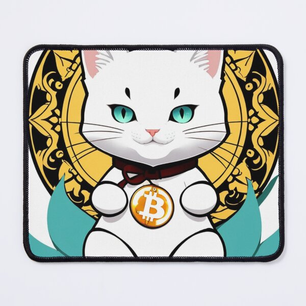 Item preview, Chill Cat with Bitcoin designed and sold by IosArt.