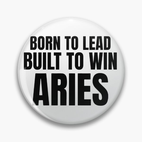 Item preview, Born to Lead Built to Win Aries – Strong Zodiac Quote Design for Men designed and sold by Aisha Creates.