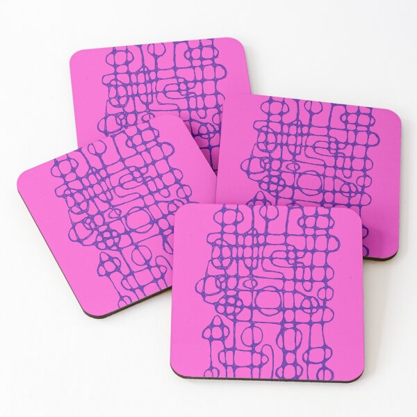 Item preview, LATTICE FUCHSIA designed and sold by KolbStudios.