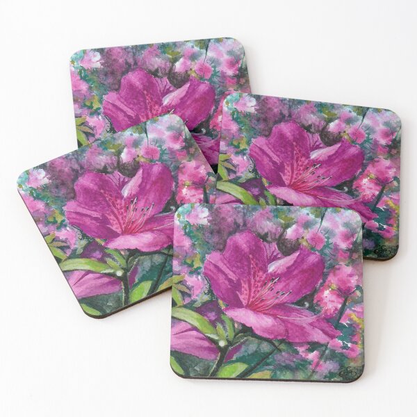 Item preview, Watercolor Azalea designed and sold by Jessicas-Corner.