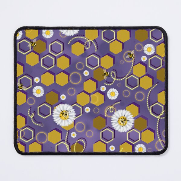 Item preview, Neon Bumblee Bees - Purple designed and sold by By Sapphire's Design.