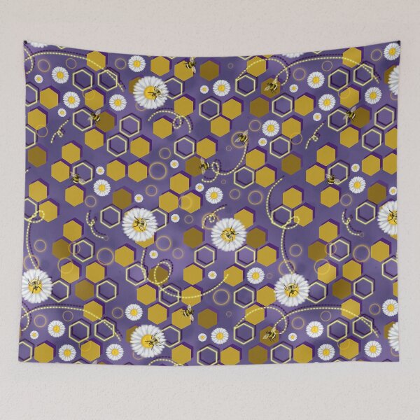 Item preview, Neon Bumblee Bees - Purple designed and sold by By Sapphire's Design.