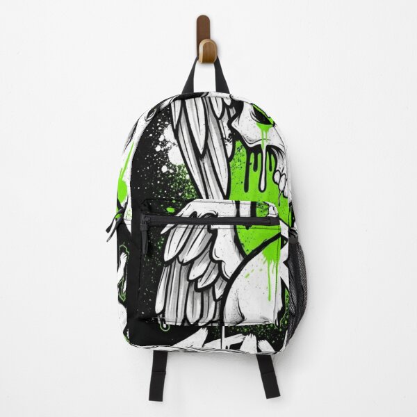 Item preview, No Rules Stay Wild Skull Sticker – Rebel Street Art Design designed and sold by Mojbin.