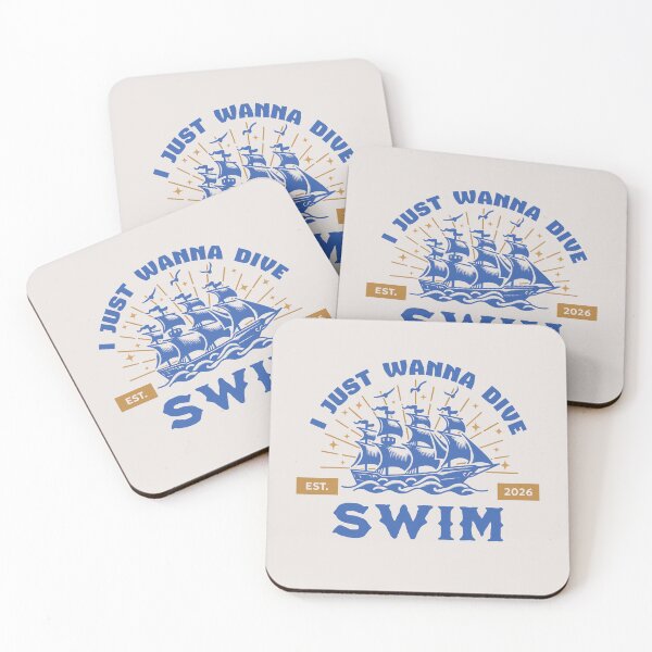 Item preview, I just wanna dive Swim BTS designed and sold by Morcawork.