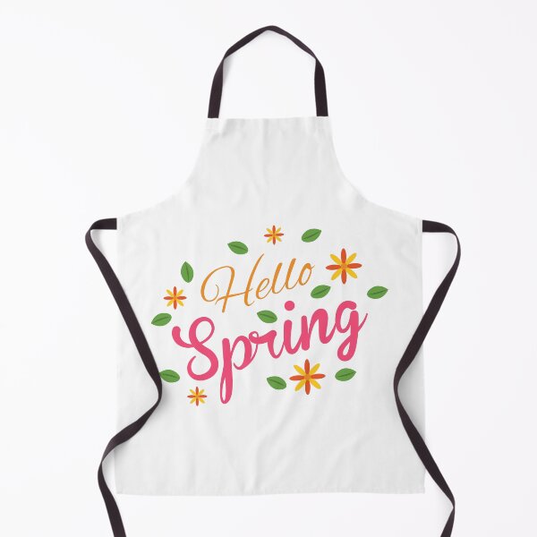 Item preview, Hello Spring Floral Cute Typography Design designed and sold by CozyMomDesigns.