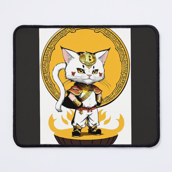 Item preview, Chill Cat with Bitcoin designed and sold by IosArt.