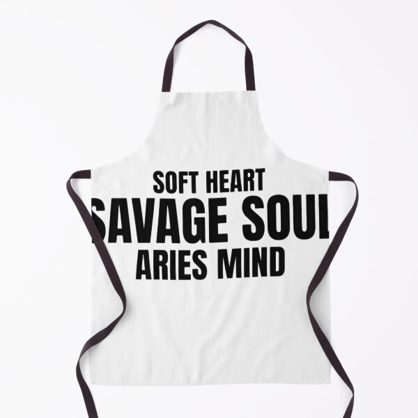 Item preview, Soft Heart Savage Mind Aries Soul – Bold Zodiac Quote Design for Aries Women designed and sold by Aisha Creates.