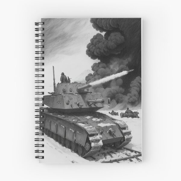 Item preview, Tank on the Battlefield designed and sold by IosArt.