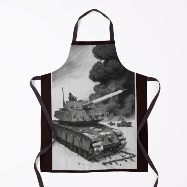 Item preview, Tank on the Battlefield designed and sold by IosArt.