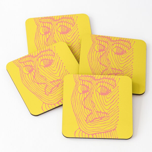 Item preview, CONTOUR YELLOW AND ORANGE designed and sold by KolbStudios.