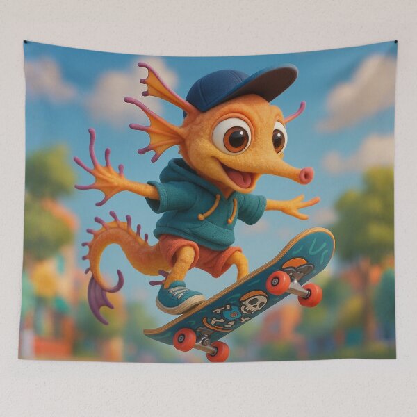 Item preview, Skater Sea Dragon designed and sold by Sillytoe.