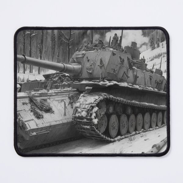 Item preview, Tank on the Battlefield designed and sold by IosArt.