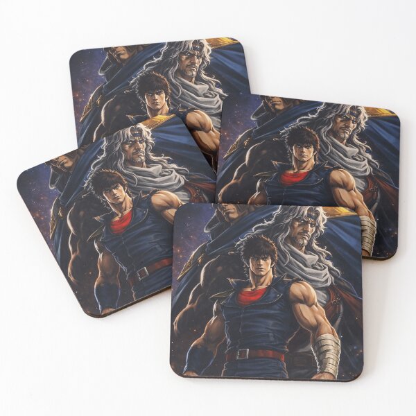 Item preview, ken il guerriero – Cosmic Heroes Retro Style Fighting Trio  designed and sold by Apocryphalwar.