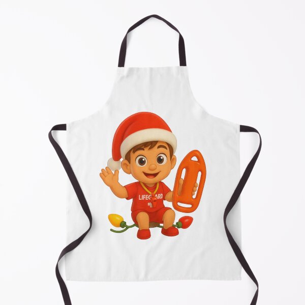 Item preview, Christmas Lifeguard Boy 2 designed and sold by Sillytoe.