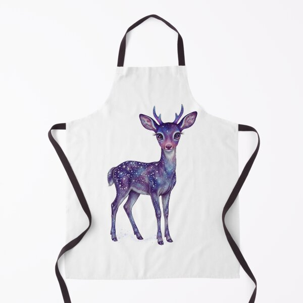 Item preview, Cosmic Doe Celestial Galaxy Forest Spirit Art designed and sold by MoonSoul Studio.