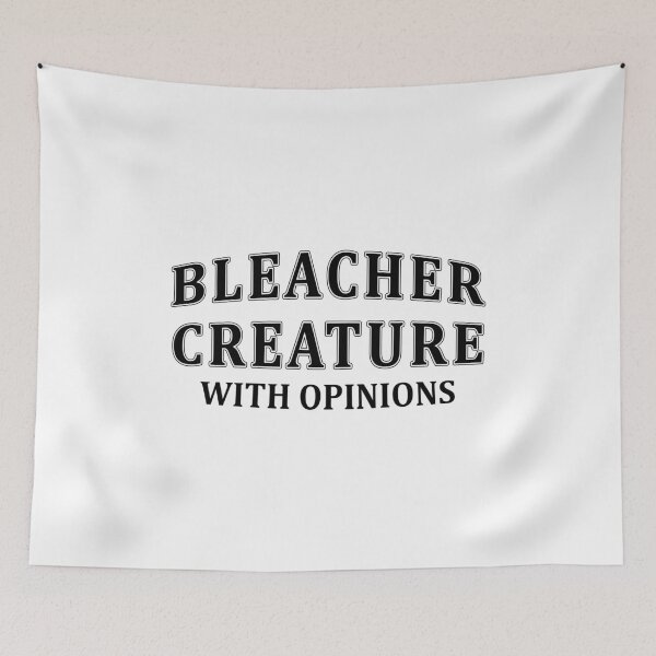 Item preview, bleacher creature with opinions, funny Sports,Game Day designed and sold by CloudyPress.
