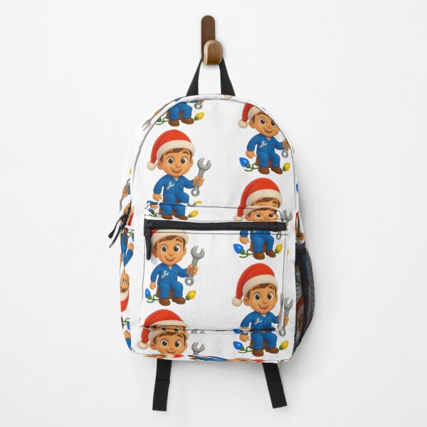 Item preview, Christmas Mechanic Boy designed and sold by Sillytoe.