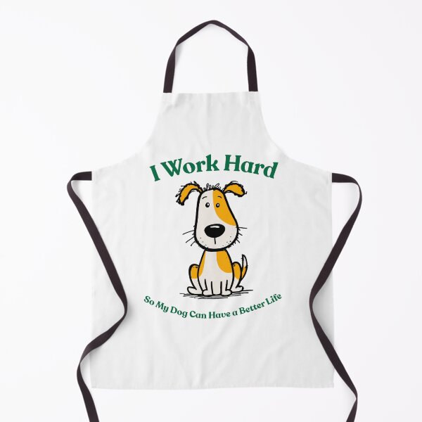 Item preview, Funny Dog Lover Shirt – I work hard so my dog can have a better life – Cute Dog Owner Gift, Dog Mom Shirt, Dog Dad Shirt designed and sold by Azerod.