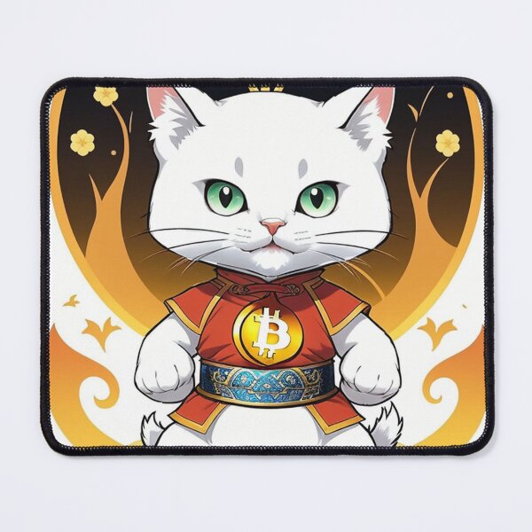 Item preview, Chill Cat with Bitcoin designed and sold by IosArt.