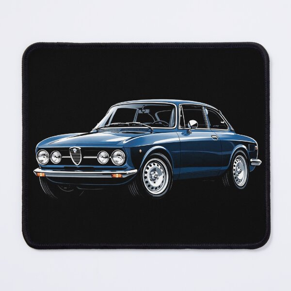 Item preview, 1969 Alfa Romeo GTV 1750 – Classic Italian Coupe Illustration designed and sold by Stinky Lincy's Apparel Company.